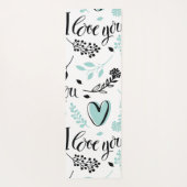Love Yoga Mat (Achterkant)