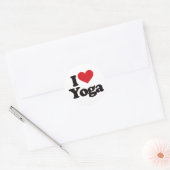 Love Yoga Ronde Sticker (Envelop)