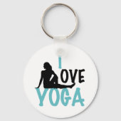 Love Yoga Sleutelhanger (Voorkant)