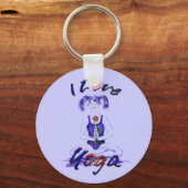 Love Yoga Sleutelhanger (Voorkant)