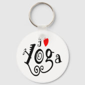 Love Yoga Sleutelhanger (Voorkant)