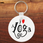 Love Yoga Sleutelhanger (Voorkant)