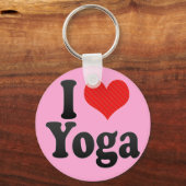 Love Yoga Sleutelhanger (Voorkant)