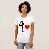 Love Yoga T-shirt (Voorkant volledig)