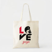 Love yoga tote bag (Voorkant)