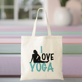 Love Yoga Tote Bag