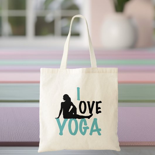 Love Yoga Tote Bag