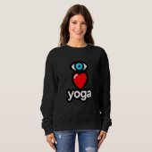 Love Yoga Trui (Voorkant volledig)