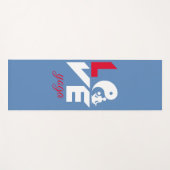 Love yoga yogamat (Voorkant (horizontaal))