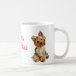 Love Yorkie Yorkshire Terrier Puppy Dog Coffee Mok