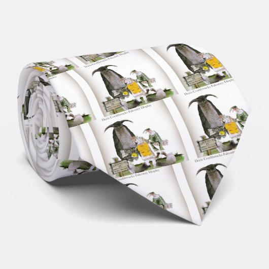 love yorkshire falconry display stropdas (Opgerold)