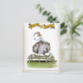 Love Yorkshire portable toiletuitvinding Briefkaart (Staand voorkant)