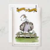 Love Yorkshire portable toiletuitvinding Briefkaart (Voorkant / Achterkant)