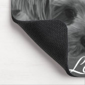Love Yorkshire Terrier Puppy Dog Mousepad Muismat (Hoek)