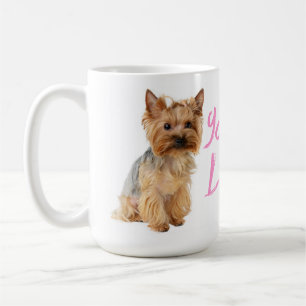 Love Yorkshire Terrier Puppy Dog - Yorkie Koffiemok