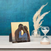 LOVE YOU 6 Fotocollage Handgeschreven Hart Fotoplaat (Insitu)