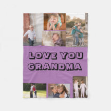 Love You 7 Foto Aangepaste Paarse