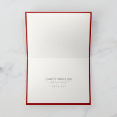 "Love You Always Forever", een script van Crimson  Kaart (Binnen)