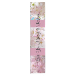 Love You Always Forever Tafel Runner Huwelijken Korte Tafelloper