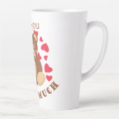 Love you beary much for Valentine's Day Latte Mok (Rechts)