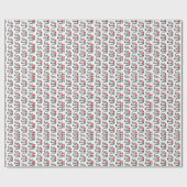 Love You Berry Much - Schattigee Valentijn persona Cadeaupapier (Vlak)