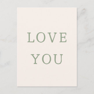Love You Card. Briefkaart