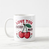 Love You Cherry Much Koffiemok (Links)