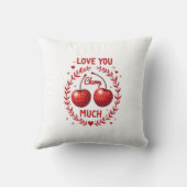 Love You Cherry Veel Kussen (Achterkant)