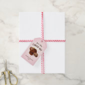 Love You Choco-lot Pun Chocolate Praline Truffels Cadeaulabel (Met Touw)