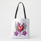 Love You Custom Tote Bag (Voorkant)