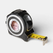 Love you dad add foto eigenschap van grijs wit rolmaat (Hoek)