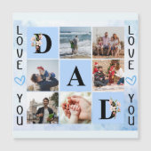 Love You Dad Custom Photo Collage - Gepersonalisee (Voorkant)