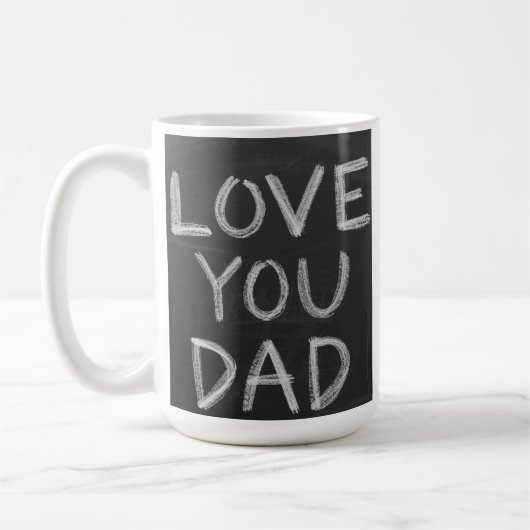 Love You Dad Mug Koffiemok (Links)