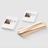 Love You Dad vaderdag Voeg foto naam Eenvoudig toe Handwaaier (Niet-gemonteerd)