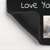 Love You Daddy Gepersonaliseerde Foto Muismat (Hoek)