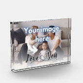 Love you Family Keepsake Fotosjabloon Fotoblokken (Links)