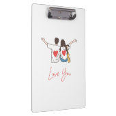 ❤️ Love You Forever -  Clipboards Klembord (Rechts)
