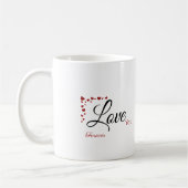 Love You Forever Coffee Mug Valentines Day Koffiemok (Links)