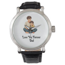 Love You Forever, Dad - Mannen Waarde Horloge
