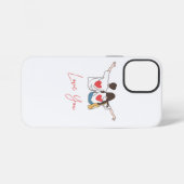 ❤️ Love You Forever - Elegant Custom iPhone Case | Hoesje (Achterkant horizontaal)