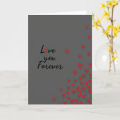 Love You Forever Heartfelt Card Kaart (Gele Bloem)