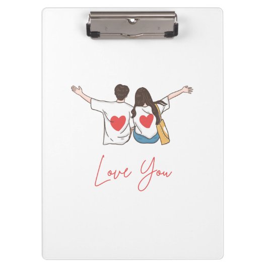 ❤️ Love You Forever - Klemborden (Voorkant)