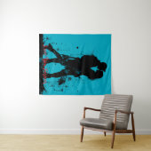 Love You Forever Medium (50" x 60") Tapestry Wandkleed (In Situ (horizontaal))