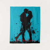 Love You Forever Medium (50" x 60") Tapijt Wandkleed (Voorkant)