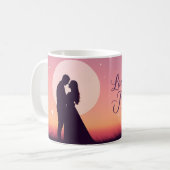 Love You Forever | Romantic Valentine Mug Koffiemok (Voorkant links)