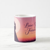 Love You Forever | Romantic Valentine Mug Koffiemok (Center)