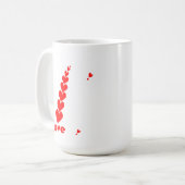 Love you  forever Valentine day  Coffee & Tea Mug Koffiemok (Voorkant links)