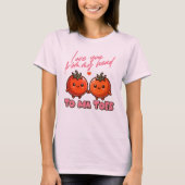 Love You From My Head Tomatoes Funny Kawaii T-shirt (Voorkant)