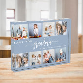Love You Grandma 8 Fotocollage Dusty Blue Fotoblokken
