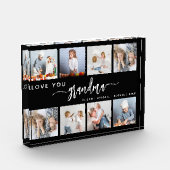 Love You Grandma 8 Photo Collage Black and White Fotoblokken (Links)